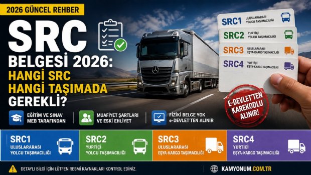 SRC Belgesi 2026: SRC1, SRC2, SRC3 ve SRC4 Arasındaki Fark Ne?