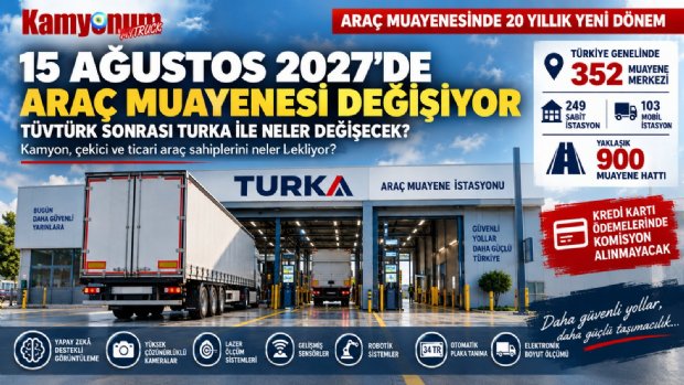 15 Ağustos 2027’de Araç Muayenesinde Yeni Dönem: TÜVTÜRK Sonrası TURKA ile Neler Değişecek?