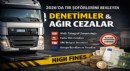 2026’da TIR Şoförlerine Büyük Denetim Dalgası: Yeni Kurallar ve Rekor Cezalar