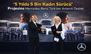5 Yılda 5 Bin Kadın Sürücü Projesine Mercedes-Benz Türk’ten Anlamlı Destek