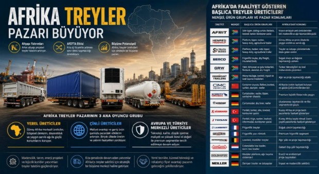 AFRİKA TREYLER PAZARI BÜYÜYOR
