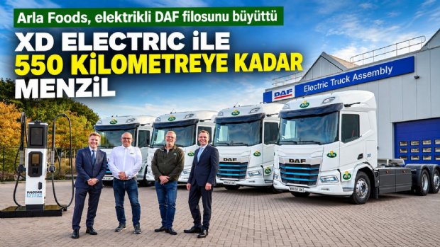 Arla Foods, Elektrikli DAF Filosunu Büyüttü: XD Electric ile 550 Kilometreye Kadar Menzil