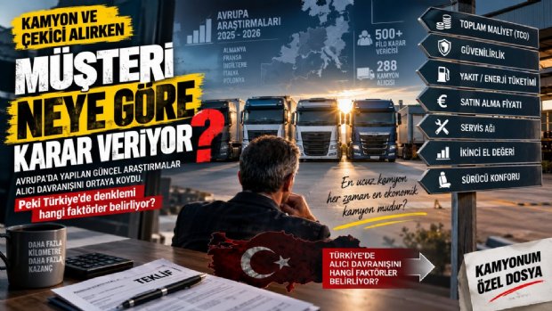 Avrupa’da 500’den Fazla Filo Karar Vericisine Soruldu: Kamyon Alırken En Çok Neye Bakıyorlar?