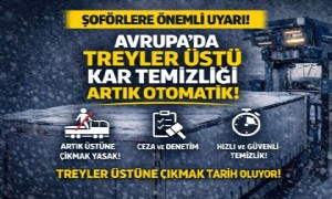 Avrupa’da Kullanılan Otomatik Kar Temizleme Sistemleri