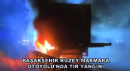 Başakşehir Kuzey Marmara Otoyolu'nda TIR Yangını