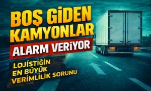 Boş Giden Kamyonlar Alarm Veriyor