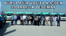 Bursa Ağır Vasıta A.Ş.’den 24 Araçlık Teslimat