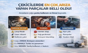 Çekicilerde Arıza Haritası: En Çok Hangi Parçalar Bozuluyor, Neden?