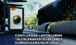 Conti Urban Lastiklerine 'Uluslararası Busplaner Sürdürülebilirlik Ödülü'