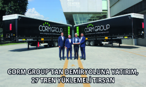 Corm Group’tan Demiryoluna Yatırım, 27 Tren Yüklemeli Tırsan