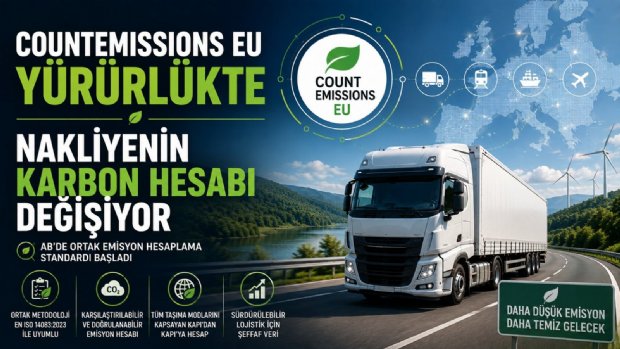 CountEmissionsEU Yürürlükte: Avrupa’da Nakliyenin Karbon Hesabı Değişiyor