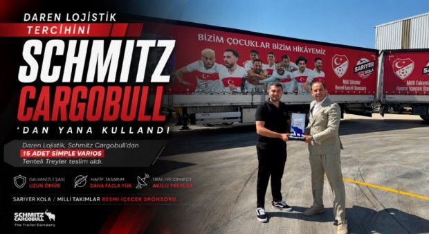 DAREN LOJİSTİK TERCİHİNİ SCHMITZ CARGOBULL’DAN YANA KULLANDI