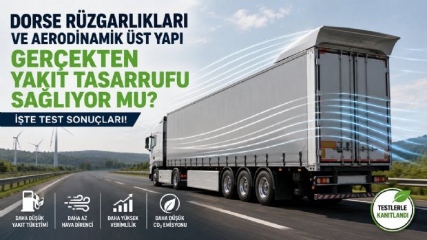 Dorse Rüzgarlıkları Gerçekten Yakıt Tasarrufu Sağlıyor mu? İşte Test Sonuçları