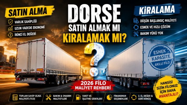 Dorse Satın Almak mı Kiralamak mı? 2026'da Filolar İçin Hangisi Daha Avantajlı?