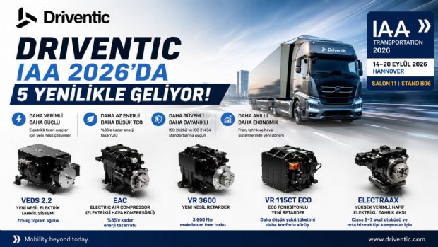 Driventic IAA Transportation 2026’ya Teknoloji Çıkarması Yapıyor: VEDS 2.2’den ELECTRAAX’a 5 Yeni Çözüm