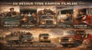 En Meşhur Türk Kamyon Filmleri
