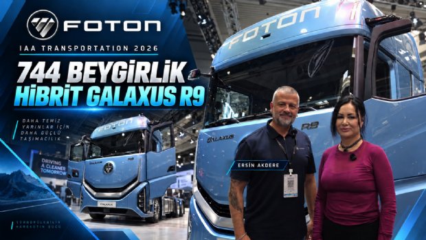FOTON Galaxus R9: 744 Beygirlik Hibrit Güç