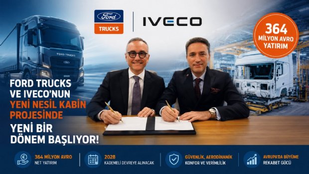 Ford Trucks’tan Yeni Nesil Kabin İçin 364 Milyon Avroluk Yatırım