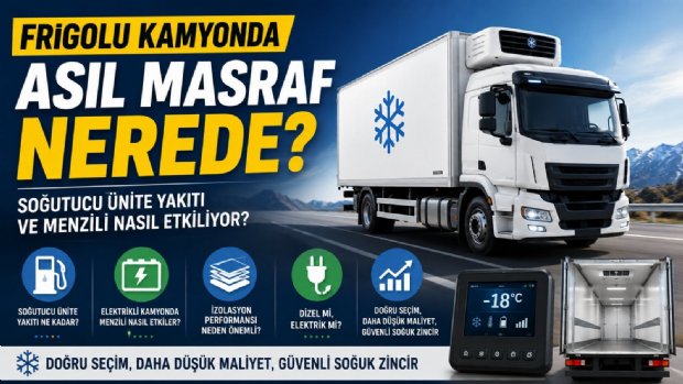 Frigolu Kamyonda Asıl Maliyet Nerede? Soğutucu Ünite Yakıtı ve Menzili Nasıl Etkiliyor?