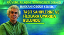 Güvenli Ulaşım Teknolojileri Derneği Başkanı Özgür Şener, Taşıt Sahiplerine ve Filolara Uyarıda Bulundu