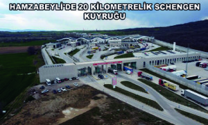 Hamzabeyli'de 20 Kilometrelik Kuyruk!