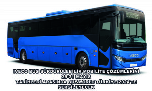IVECO BUS Sürdürülebilir Mobilite Çözümlerini BUSWORLD Türkiye 2024'te Sergileyecek