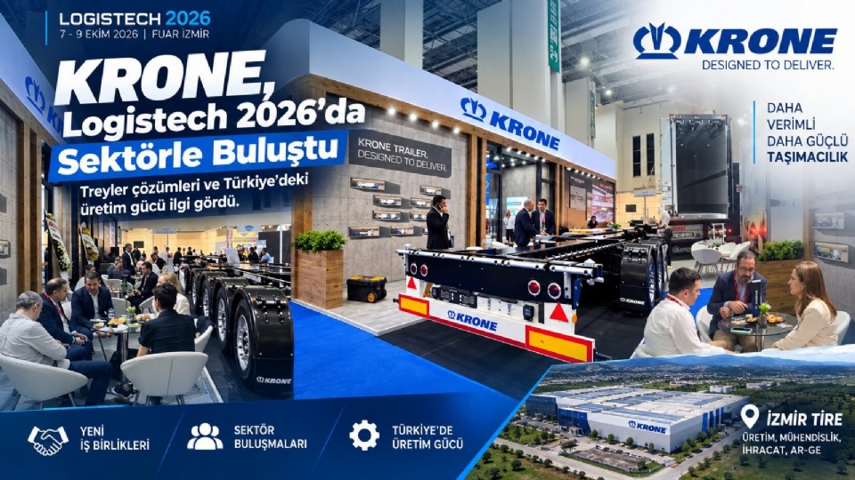 KRONE, Logistech 2026’da Türkiye’deki Üretim Gücünü ve Treyler Çözümlerini Öne Çıkardı