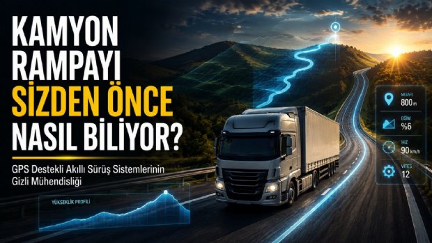 Kamyon Rampayı Sizden Önce Nasıl Biliyor? GPS Destekli Akıllı Sürüş Sistemlerinin Gizli Mühendisliği