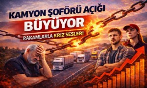 Kamyon Şoförü Açığı Büyüyor