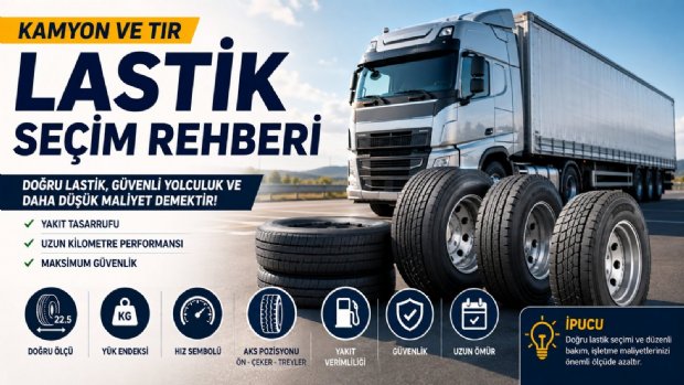 Kamyon ve TIR Lastiği Seçim Rehberi: Ağır Vasıta Lastiği Nasıl Seçilir?