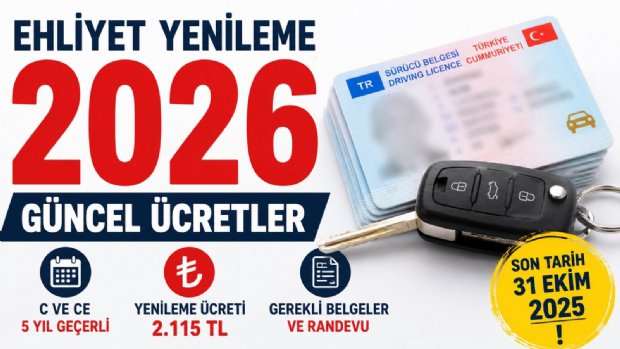 Kamyon ve TIR Sürücüleri Dikkat: C ve CE Ehliyetlerde 5 Yıl Kuralı