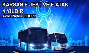 Karsan e-JEST ve e-ATAK 4 Yıldır Avrupa’nın En Çok Tercih Edilen Elektrikli Araçları!