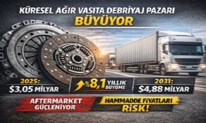 Küresel Ağır Vasıta Debriyaj Pazarı Büyüyor: Türkiye’de Aftermarket Öne Çıkıyor