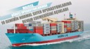 Maersk, Körfez Operasyonlarında 10 Geminin Normal Sefer Operasyonlarına Devam Edemediğini Açıkladı