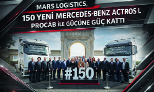 Mars Logistics, 150 Yeni Mercedes-Benz Actros L ProCab ile Gücüne Güç Kattı