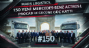Mars Logistics, 150 Yeni Mercedes-Benz Actros L ProCab ile Gücüne Güç Kattı