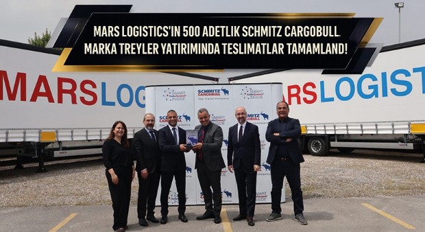 Mars Logistics’in 500 Adetlik Schmitz Cargobull Marka Treyler Yatırımında Teslimatlar Tamamlandı