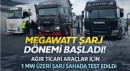 Megawatt Şarj Dönemi Başladı: Ağır Ticari Araçlar İçin 1 MW Üzeri Şarj Sahada Test Edildi