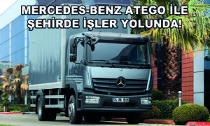 Mercedes-Benz Atego ile Şehirde İşler Yolunda!