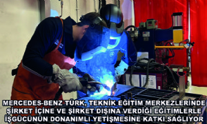 Mercedes-Benz Türk, Teknik Eğitim Merkezlerinde Şirket İçine ve Şirket Dışına Verdiği Eğitimlerle İşgücünün Donanımlı Yetişmesine Katkı Sağlıyor