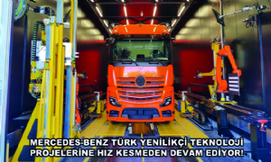 Mercedes-Benz Türk Teknoloji Projelerine Devam Ediyor!