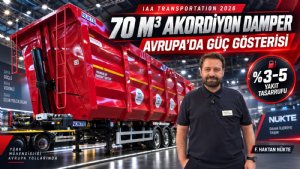 Nükte Trailer’ın 70 Metreküplük Dev Damperi Hannover’de İlgi Odağı Oldu