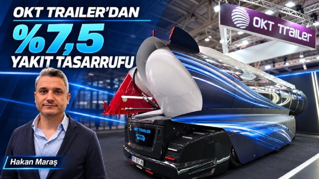 OKT Trailer’ın Aerodinamik Gıda Tankeri Yüzde 7,5 Yakıt Tasarrufu Sağlıyor