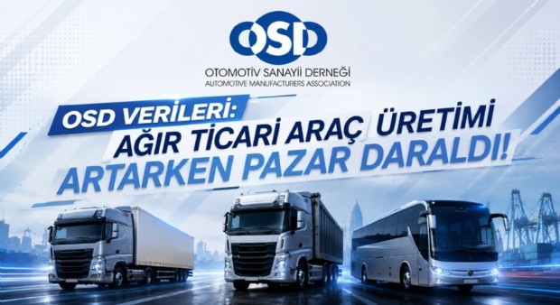 OSD Verileri: Ağır Ticari Araç Üretimi Artarken Pazar Daraldı!