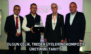 Olgun Çelik, TREDER Üyelerine Kompozit Üretimini Tanıttı
