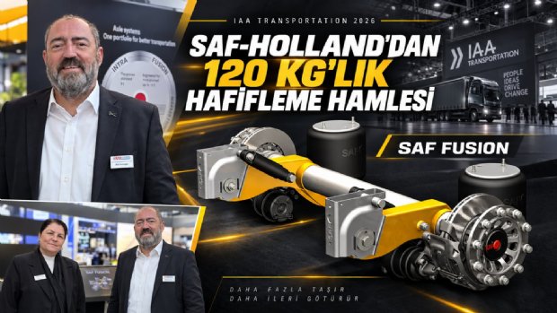 SAF-HOLLAND’dan Treylerde 120 Kilogramlık Büyük Hamle
