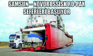 Samsun  Novorossisk Ro-Pax Seferleri Başlıyor