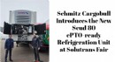 Schmitz Cargobull Introduces the New S.CUd  80 ePTO-ready Refrigeration Unit at Solutrans