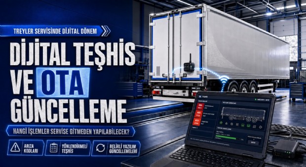 Schmitz Cargobull’dan Yeni Treyler Teşhis Sistemi: Hangi Güncellemeler Servise Gitmeden Yapılabilecek?