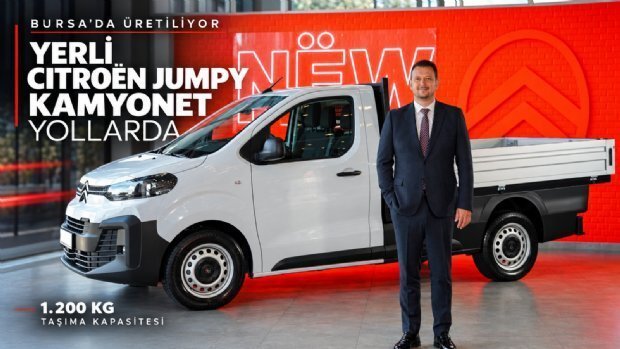 Tofaş’ın Bursa Fabrikasında Üretilen Yerli Citron Jumpy Kamyonet Yollara Çıktı